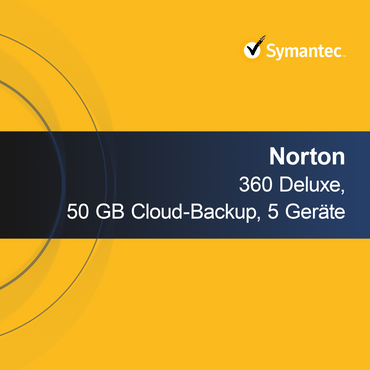 Norton 360 Deluxe, 50 GB kopii zapasowej w chmurze, 5 urządzeń