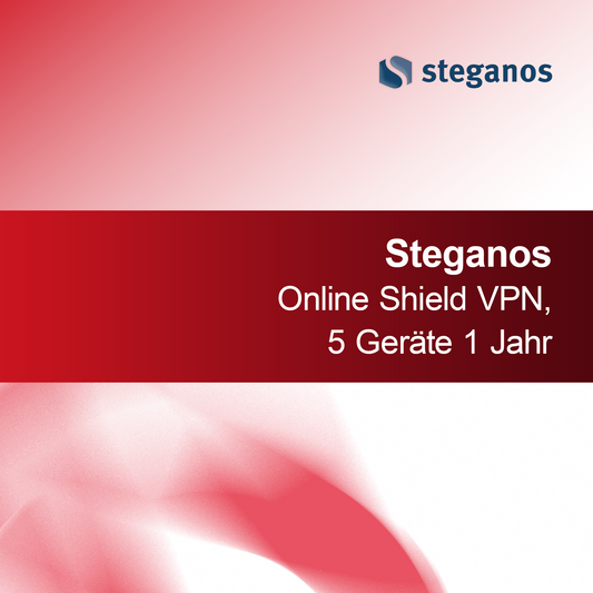 Steganos Online Shield VPN, 5 Perangkat 1 Tahun