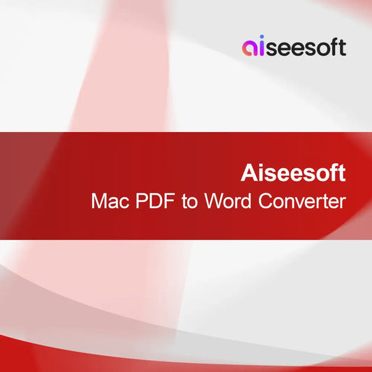 Aiseesoft Mac PDF in Word Converter