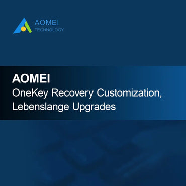 AOMEI OneKey Recovery -mukautus, elinikäiset päivitykset