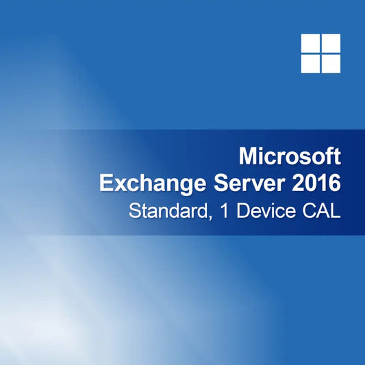Microsoft Exchange Server 2016 Standard, 1 naprava CAL