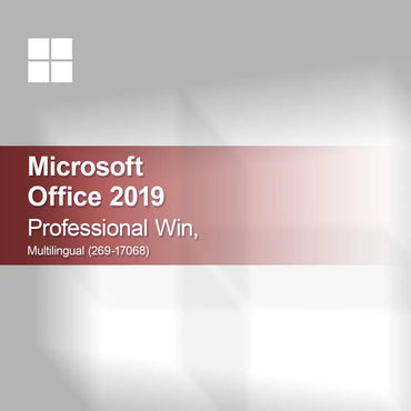 Microsoft Office 2019 Professional Win, flerspråkig (269-17068)