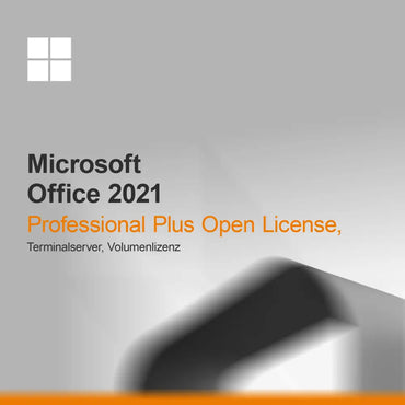 Microsoft Office 2021 Professional Plus Open License, Terminalserver, volymlicens