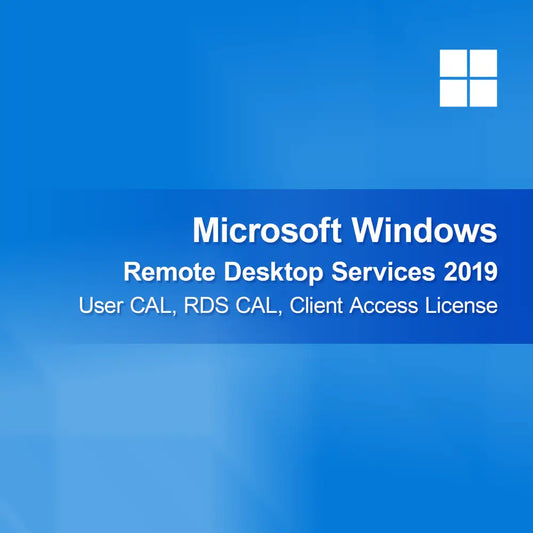Microsoft Windows Remote Desktop Services 2019, uživatelská CAL, RDS CAL, licence pro přístup klienta