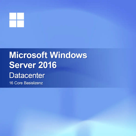 Microsoft Windows Server 2016 Datacenter 16jádrová základní licence