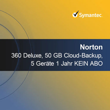 Norton 360 Deluxe, 50 GB kopii zapasowej w chmurze, 5 urządzeń 1 rok BEZ SUBSKRYPCJI