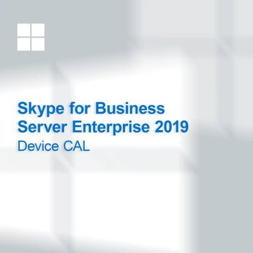 Skype for Business Server Enterprise 2019 Licenza dispositivo CAL