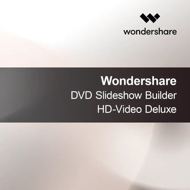 Wondershare DVD Δημιουργός Παρουσίασης HD-Βίντεο Deluxe