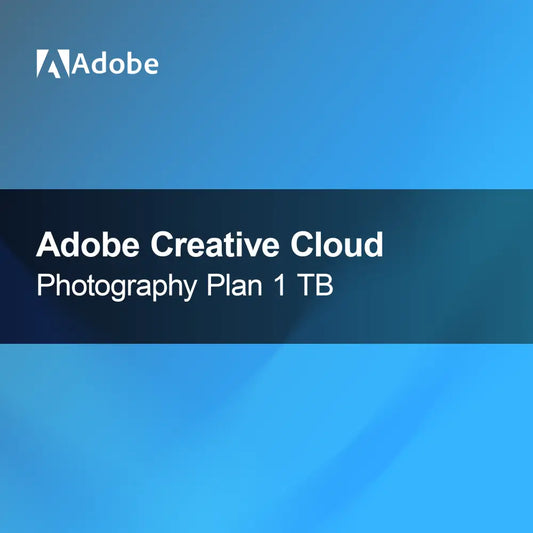 Plano de Fotografia Adobe Creative Cloud para Educação