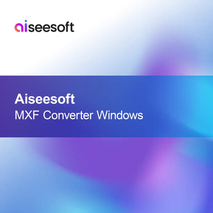 Aiseesoft Μετατροπέας MXF