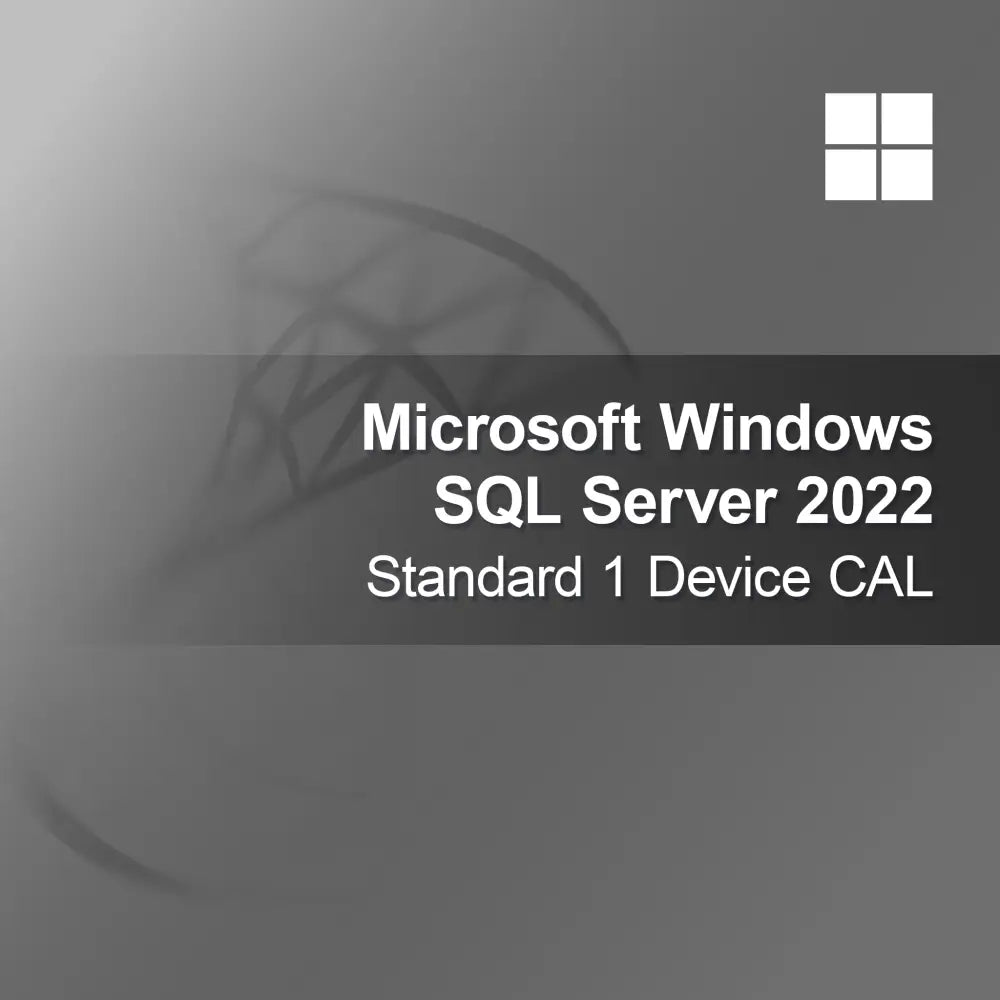 Microsoft SQL Server 2022 Standard 1 urządzenie CAL