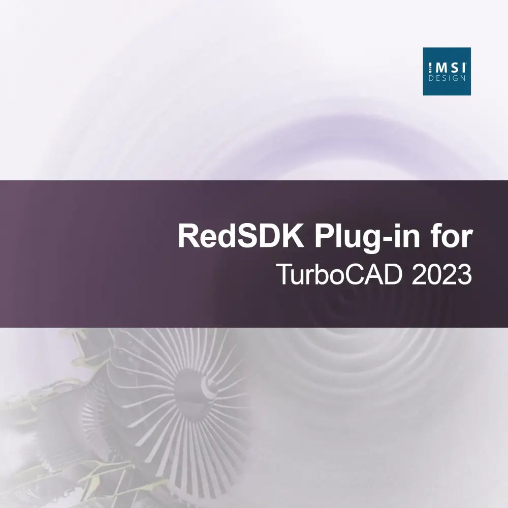 RedSDK zásuvný modul pro TurboCAD 2023